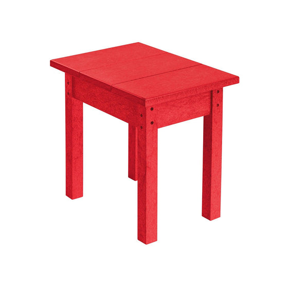 Small Rectagular Table - Red