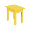 Small Rectagular Table - Yellow