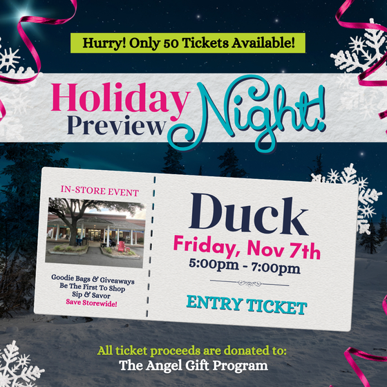 Duck Entry Ticket - Holiday Preview Night