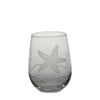 Starfish Stemless Wine Glass 17oz