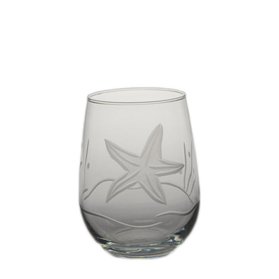 Starfish Stemless Wine Glass 17oz