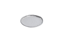  Round Appetizer/Dessert Plate - Silver