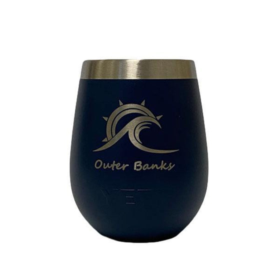Outer Banks Yeti Wine Tumbler - Navy