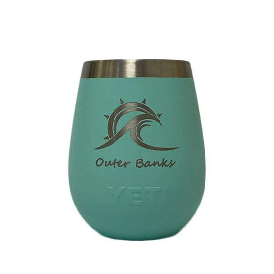 Outer Banks Yeti Wine Tumbler - Seafoam