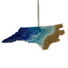 Resin Art Ornaments - NC State Shape