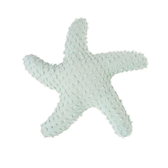 Starfish Shaped Pillow - Sea Glass