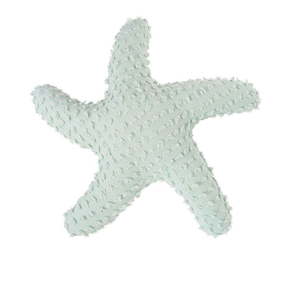 Starfish Shaped Pillow - Sea Glass