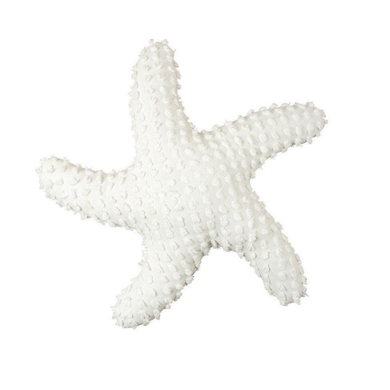 Starfish Shaped Pillow - White - Cottage Shop