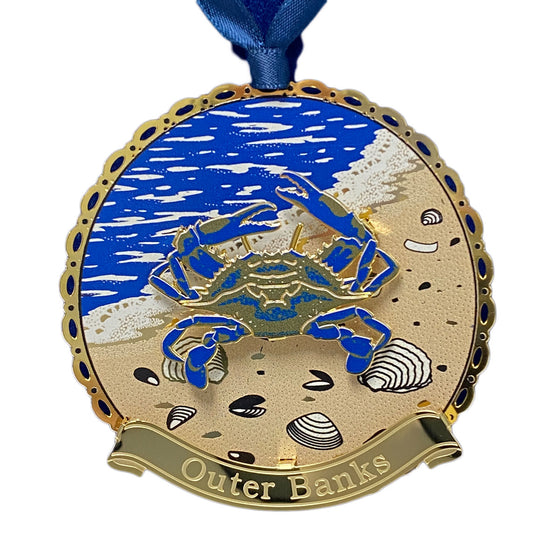 Outer Banks Ornament - Blue Crab