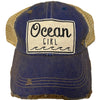 "Ocean Girl" Vintage Hat
