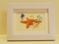 Small Seaglass Shorebirds #10