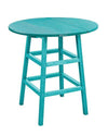 Counter Height Table - 32" - Turquoise